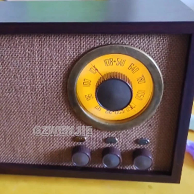 Retro Fm Radio  Home Phonograph Creative Portable Radio Receiver High Fidelity Small Speaker for Outdoor Travel Camping