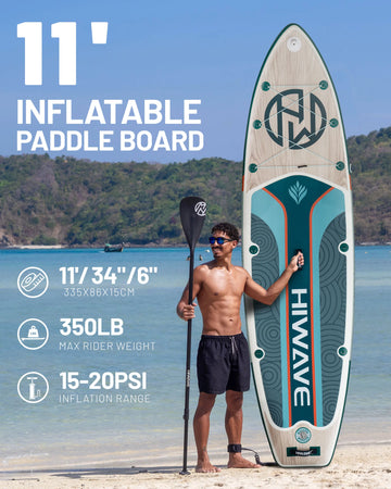 D1 SUB Inflatable Paddle Sup Board Adult Standing Style Aquatic Outdoor game With Accessories SUB