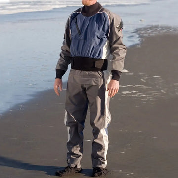 Mens Kayak Waterproof Dry Suits 1 Piece Drysuit for Kayaking Boating Fishing Working Cold Water Rafting Sport Sailing Clothes