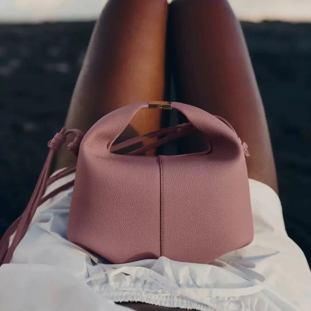 pol bento bag french poliimon niche leather new one shoulder crossbody commuter handbag dumpling bag women