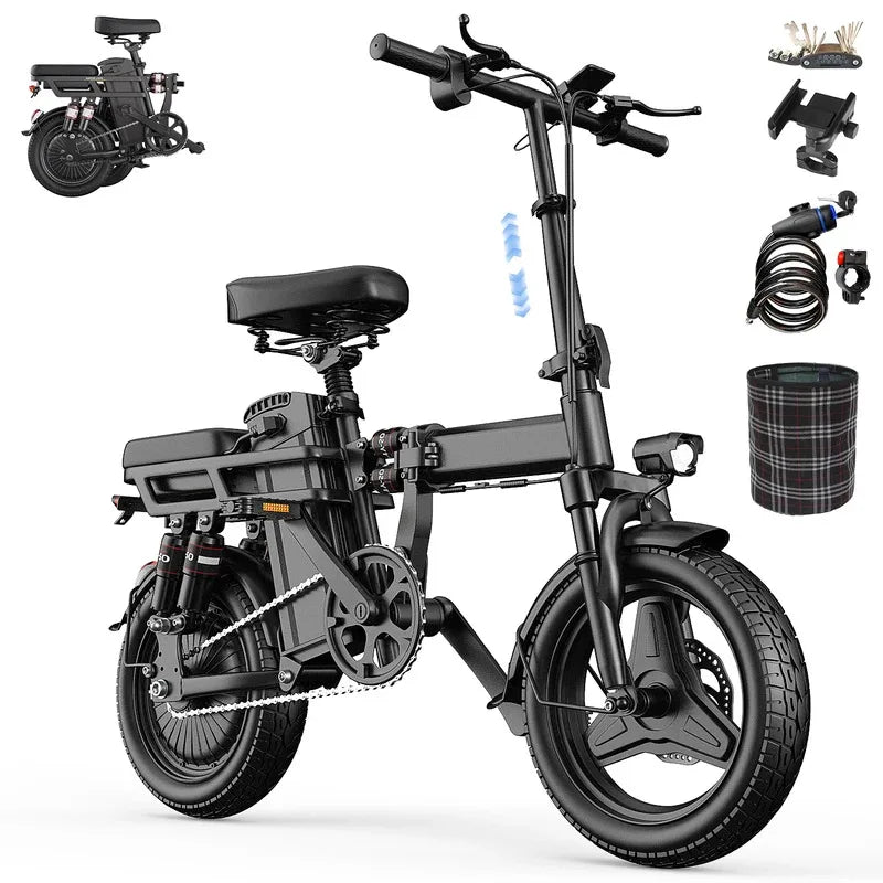 E bike 500W Motor Removable Lithium Battery Adult Ebike for City Commuting 22MPH Top Speed 35Miles Range Electrical Bicycle