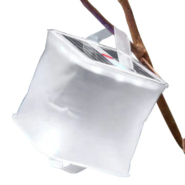 Camping Inflatable Lanterns Solar Tent Lights Portable Folding Led Lantern Adjustable Outdoor Flashlight For Fishing Hiking