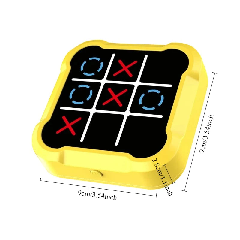 Tic Tac Toe Electronic Chessboard Multifunctional Children's Education Strategy Toy Interactive Brain Game Parent-Child Fun