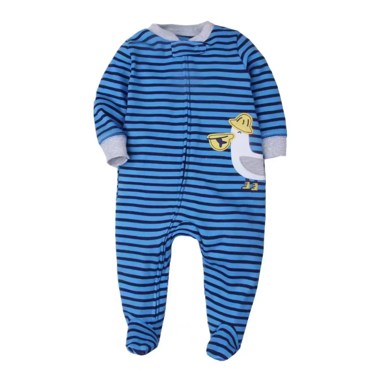 Newborn Baby Girl Clothes Long Sleeve Cotton Cartoon Printed Baby Romper Infant Baby Jumpsuits Kids Clothes Climb Suit