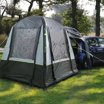 Self-driving travel tent outdoor camping multi-purpose inflatable integrated car tail tent side trunk rain and sun protection