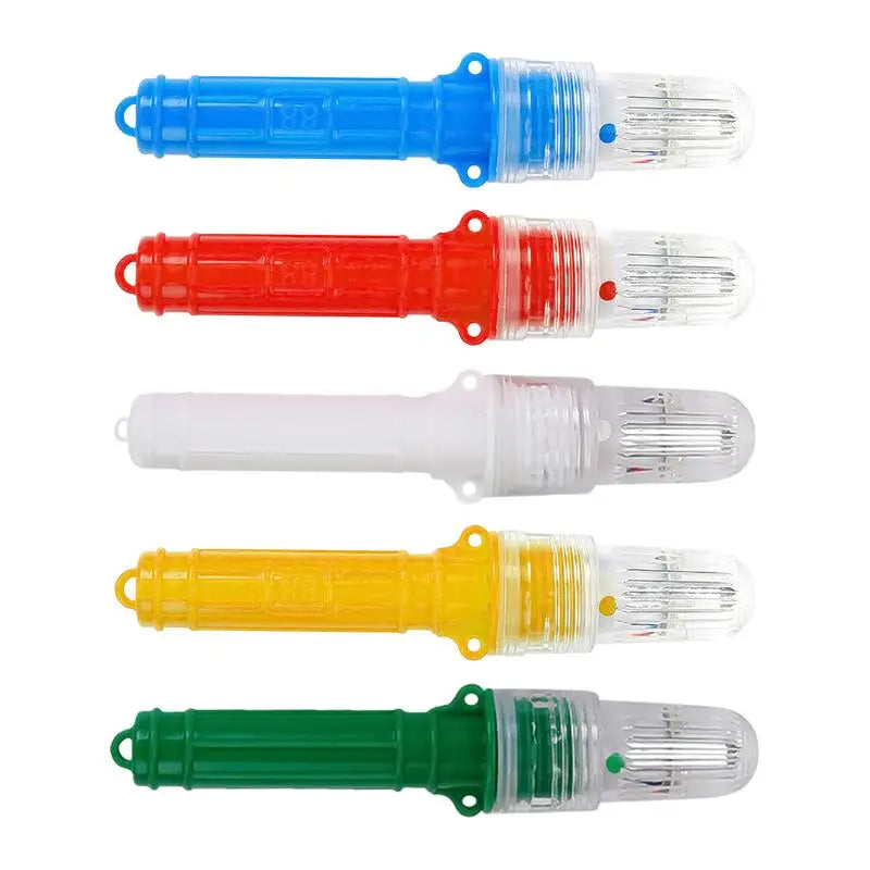 LED Boating Flares Fishing Light Waterproof Buoy Fish Luring Tool Electronic Day/Night Flare Safety Kit Electronic Light-Control