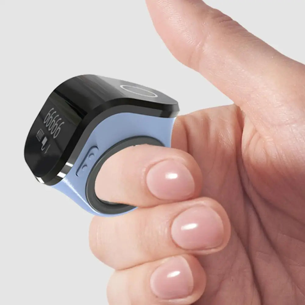 Ring Fitness Counter Intelligent Battery Display Counter Waterproof Touch Screen Ethnic Electronic Digital Hand Press Counter