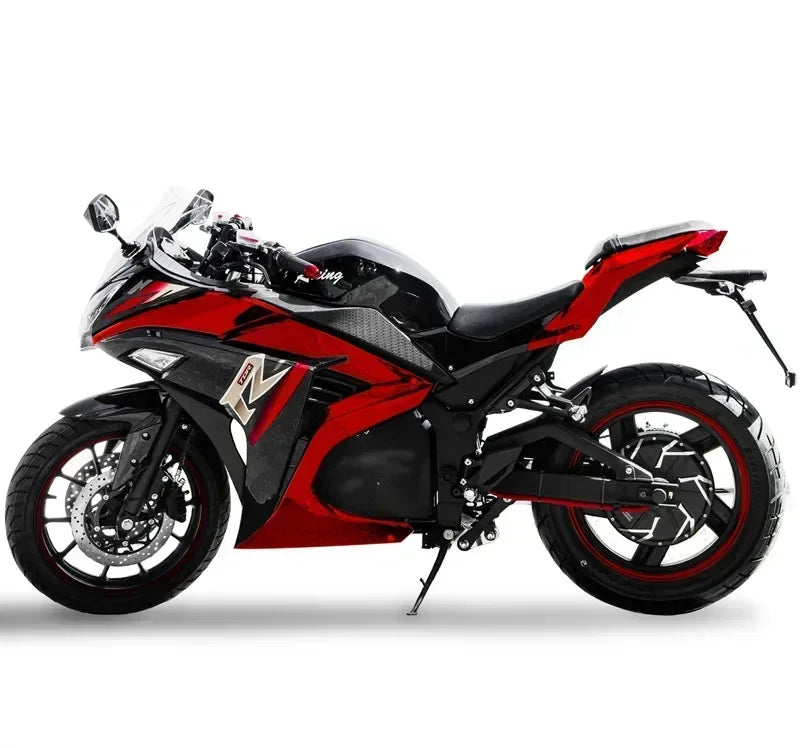 Factory Direct Sales Brushless DC Motor 6000W 72V Electric Motorcycle Top Speed 130km/h Fast Adult Electric Motorcycle
