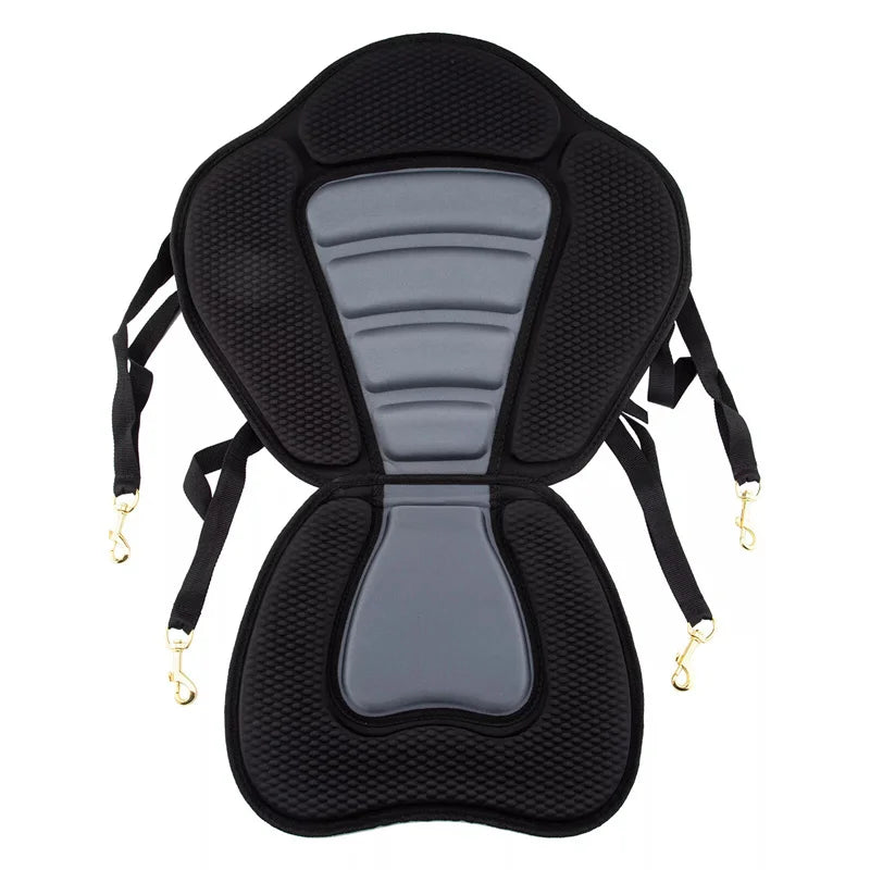 Adjustable Paddle Board Seat Padded Kayak Backrest With Detachable Storage Bag For Canoes Rowboats Fishing Boats