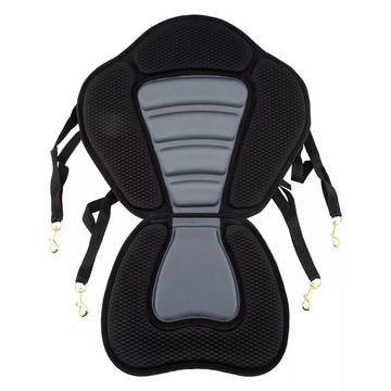 Adjustable Paddle Board Seat Padded Kayak Backrest With Detachable Storage Bag For Canoes Rowboats Fishing Boats