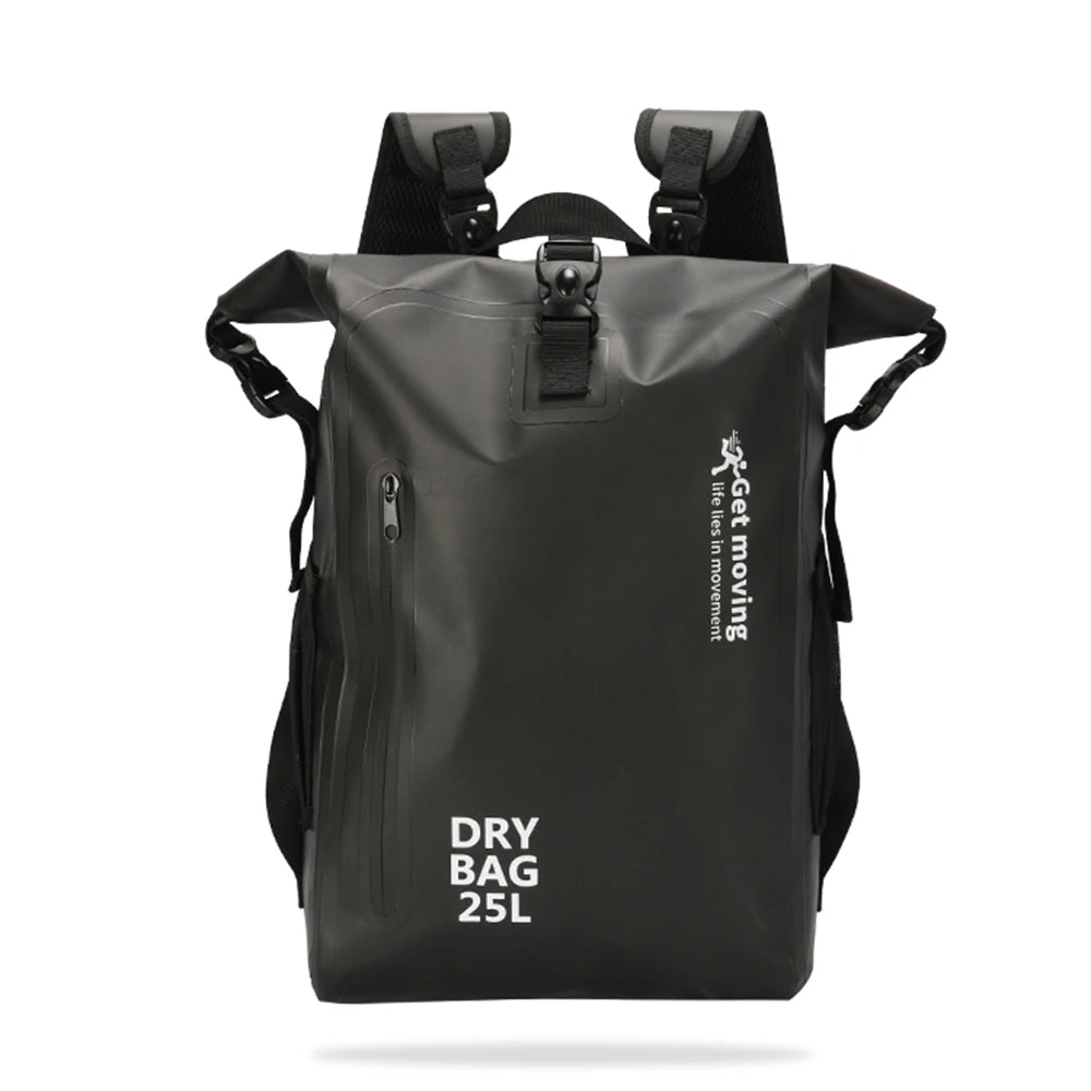 25L Waterproof Dry Bag Swimming Backpack Rucksack Pack Water Floating Sack Sport Canoe Kayaking Rafting Boating River Trekking