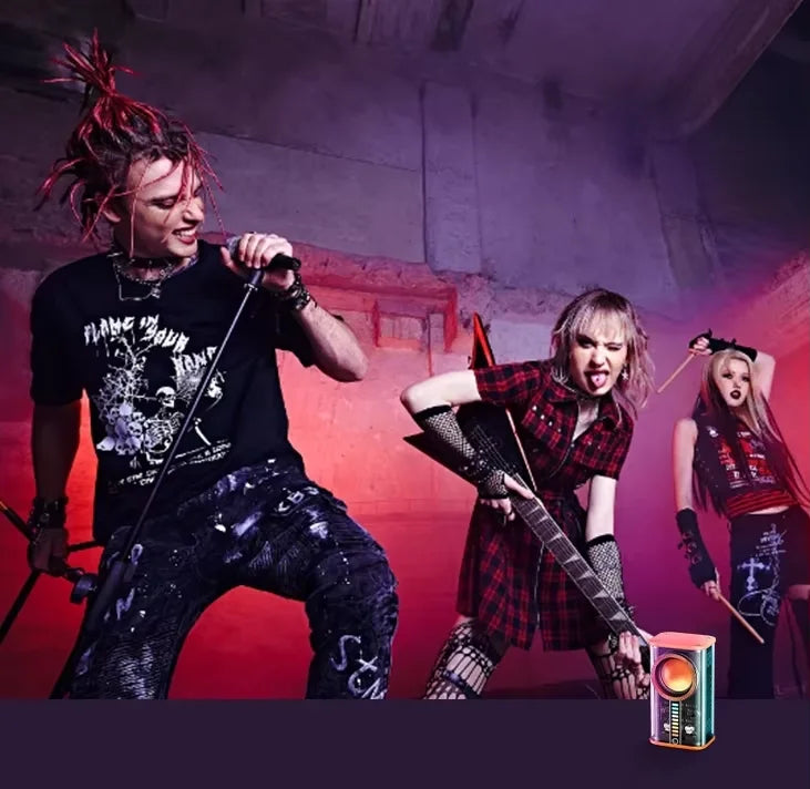 Loudspeaker Sound Box The Bass Transparent Wireless A36 Mecha Speakers Shake Speakers Audio Player Bluetooth Stereo Surround