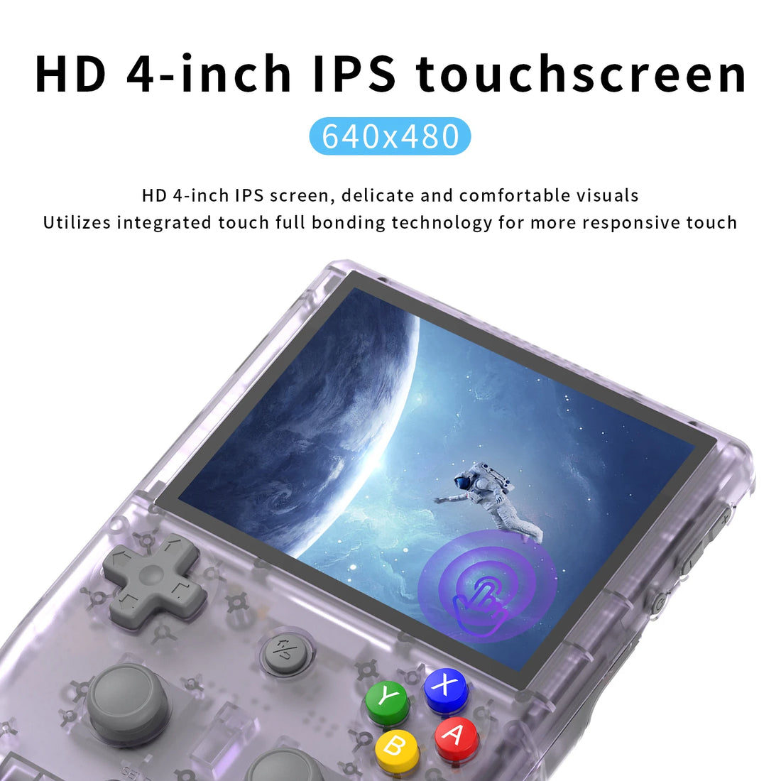 ANBERNIC RG405V Retro Handheld Game Console 4" IPS HD Touch Screen Android 12 System OTA Update Wifi Portable Retro Games Player