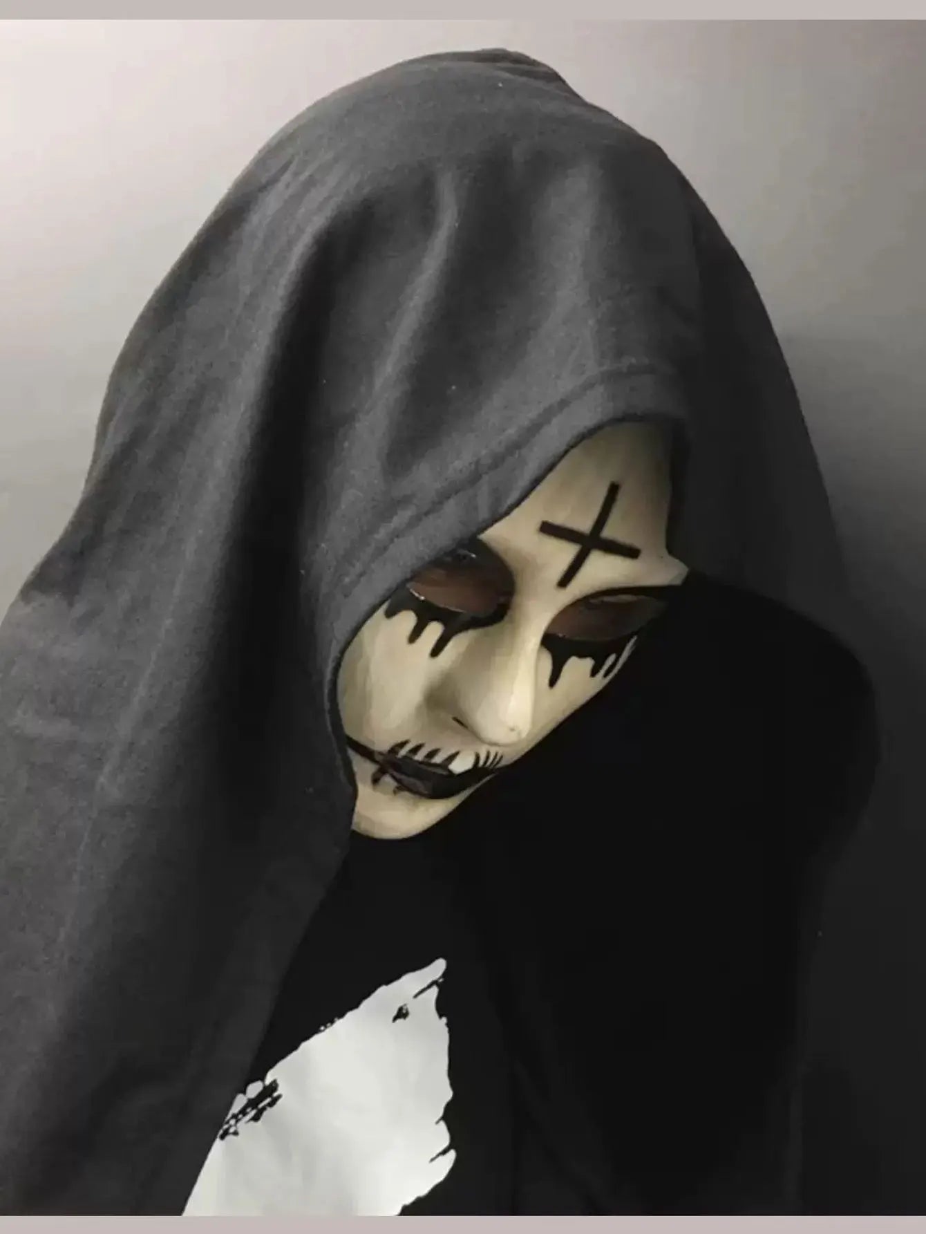 Halloween clown mask, ghost face funny mask, horror revenge mask, dance party role-playing mask, costume decoration props