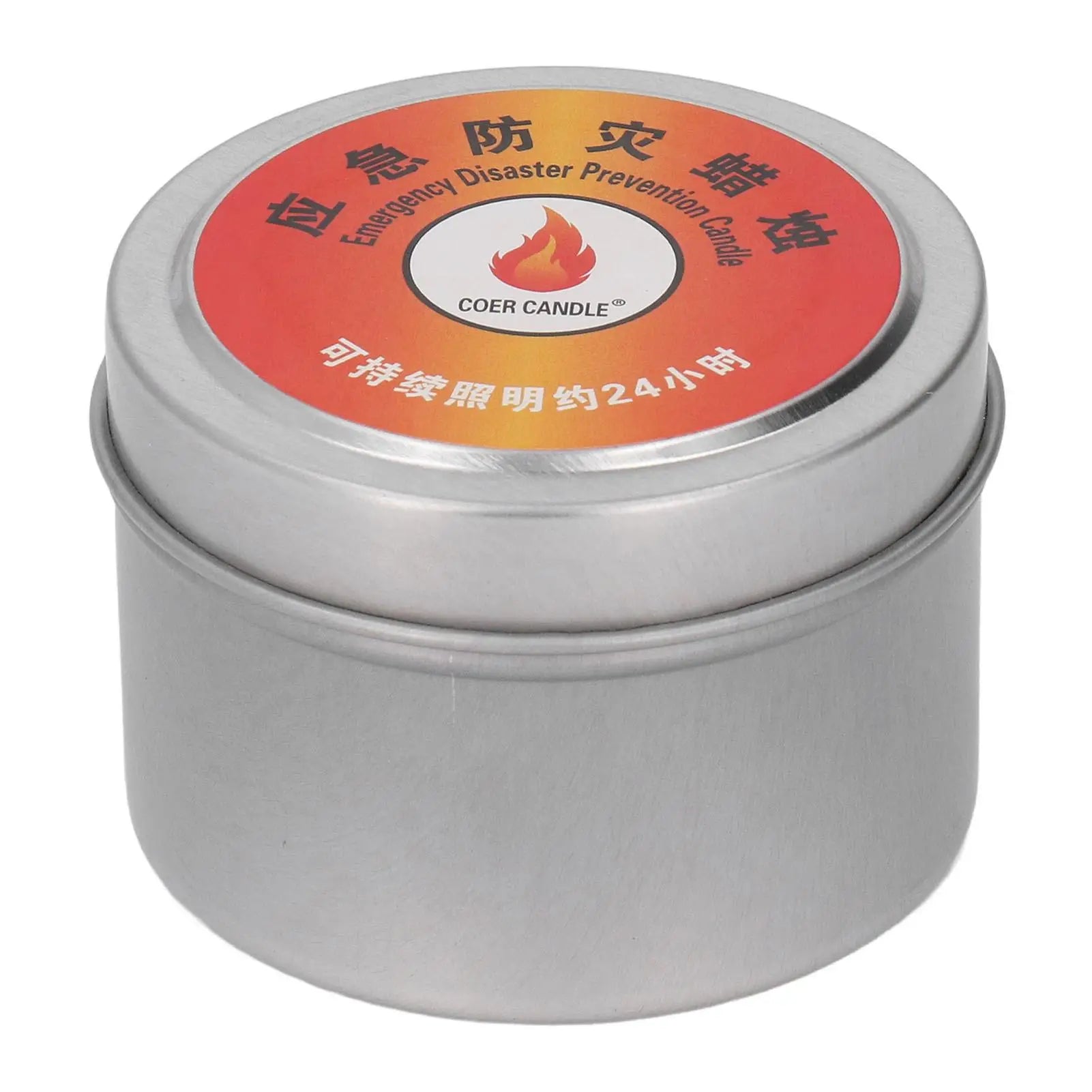 Survival Camping Candle 24 Hours Waterproof Smokeless Windproof Outdoor Light for Emergency for home Wilderness Use