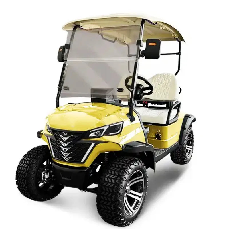 4 6 Persons High Speed 45km/h Lithium Battery Buggy Club Car Electric Lifted Off Road Golf Cart