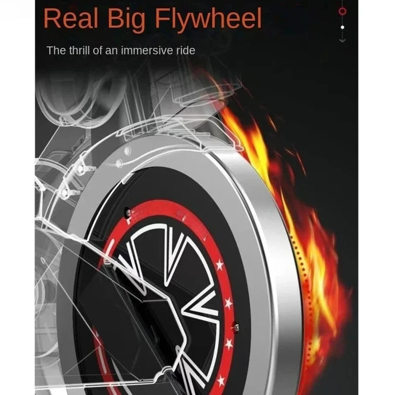 Gym Dedicated Indoor Exercise Weight Loss Silent Smart Power Bike - Spin Bike Home Fitness Equipment -Hot New for Healthy Living