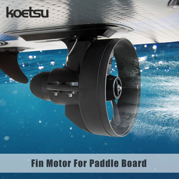 KOETSU paddle board propeller, remote control underwater motor, small and light, easy to install, replace hand paddling