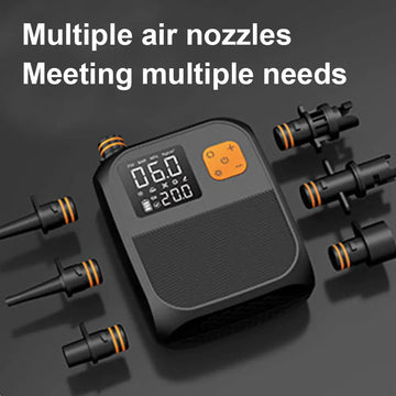 SUP Boat Accessories High Pressure 25PSI Portable Air Compressor Stand Up Paddle SUP Pump Electric Air Pump for Kayak Kite Wings