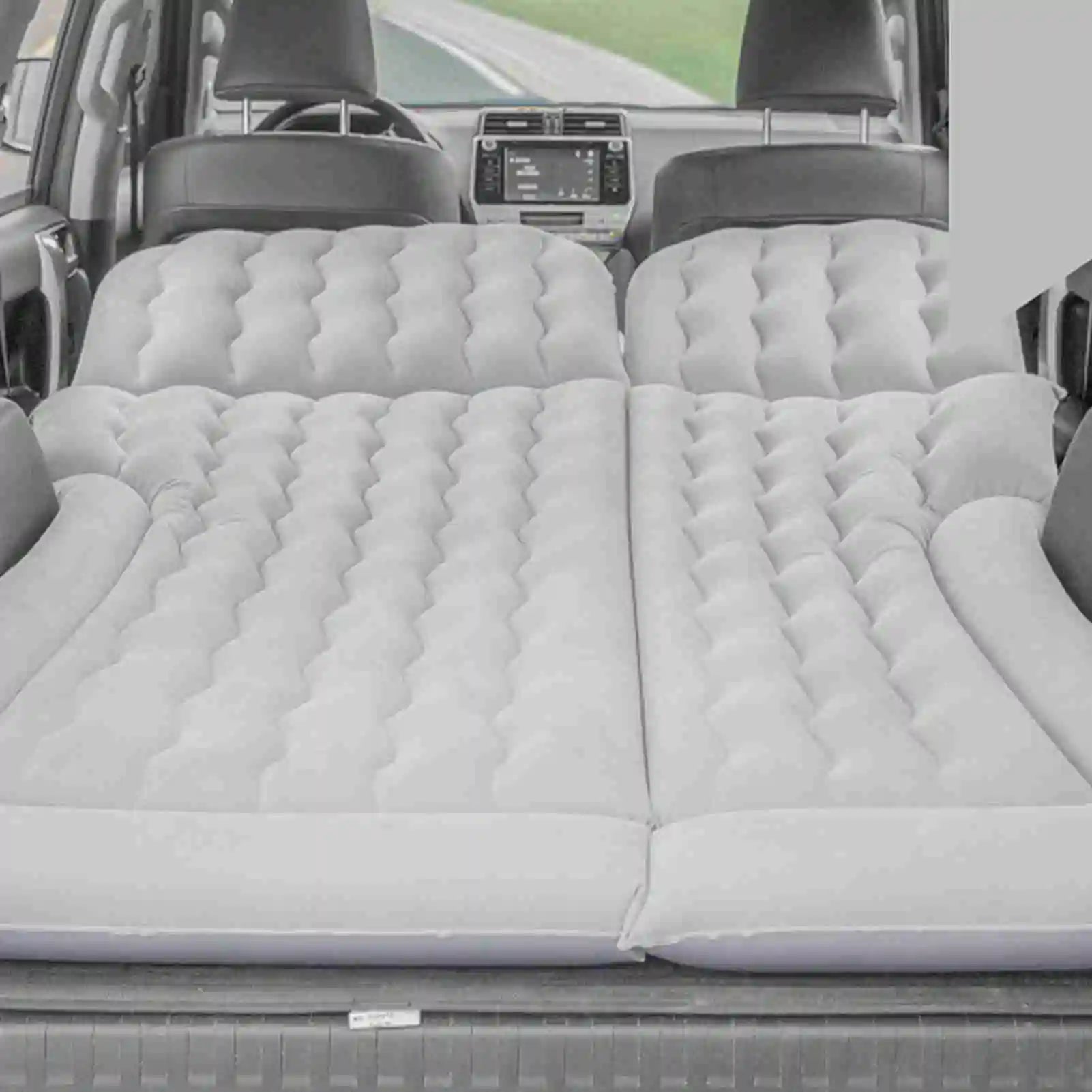 Air Mattress Camping Bed Car Air Mattress Vehicle Inflatable Thickened Travel Bed Sleeping Pad Camping Accessory Car Supplies