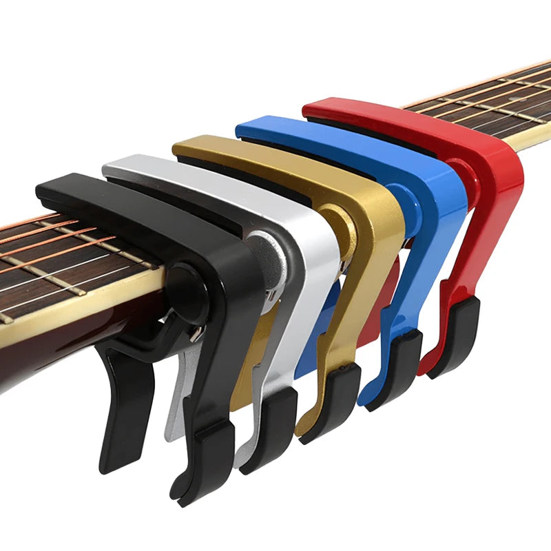 1PC Multi-color Guitar Capo Aluminum Alloy Guitar Tone Tuning Clip for Classic Electric Guitar String Instruments  Accessory ZYF