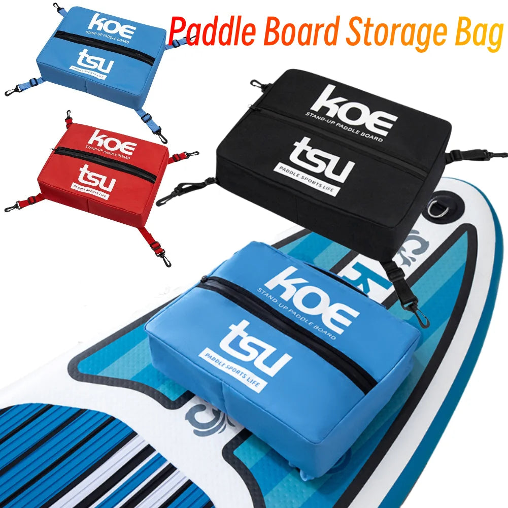 Paddle Board Storage Bag Paddleboard Deck Cooler Bag Waterproof Stand Up Board Bag with Sealed Zipper For Kayak Paddle
