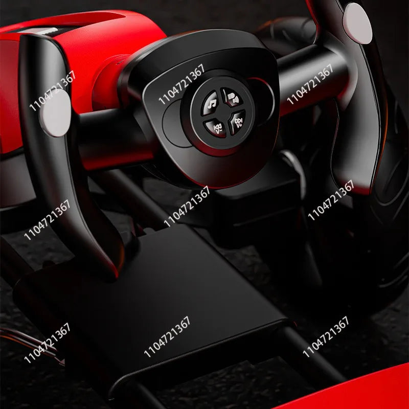 Children's electric vehicle kart four-wheeled toy can seat men, women and children portable foldable free installation