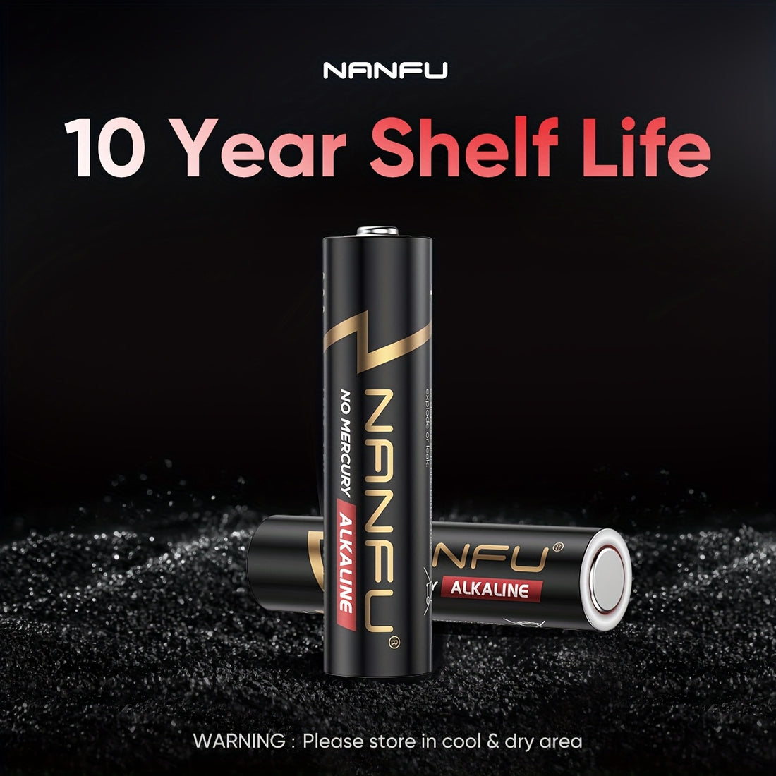 NANFU AAA 20 Alkaline Batteries 1.5V Single Use Non Rechargeable(Halloween Clearance Fall Clearance, Christmas Decorations)